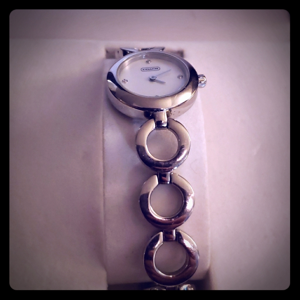 Silver Coach watch